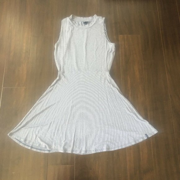 Volcom Women’s Navy White Size: S Striped Dress - Picture 5 of 10